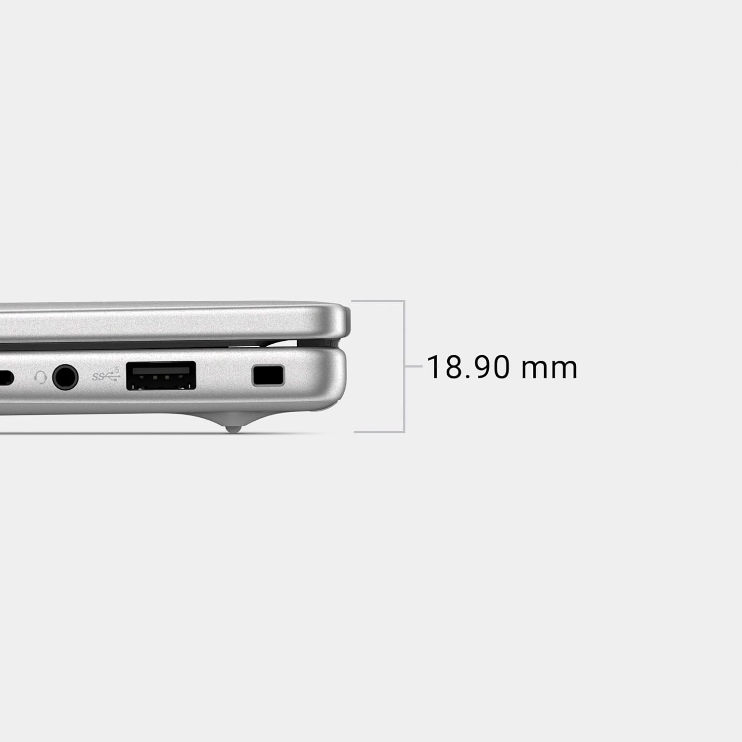 Dell 14 Laptop DC14250-14.0-inch FHD+ Anti-Glare Display  Intel Core 5 120U Processor  Intel Graphics  16GB RAM  512GB SSD  English AI Backlit Keyboard  Fingerprint Reader  Windows 11 Home - Silver