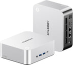 AOOSTAR MACO AMD R7 PRO 8845HS Mini PC with 32GB DDR5 RAM 1TB NVME SSD Mini Desktop Computer  OCULINK/ 2*USB4(PD|8K@60Hz)/HDMI2.1/1 xDP 1.4  2X 2.5G LAN 2*M.2 Slots
