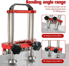 Metal Sheet Rollers&Bending Tools, dual-station metal sheet rollers,Suitable for 0-100° Bending Range&metal sheet Bending Machine with Anti-damage paint surface & Precision Scale 4-Year Warranty