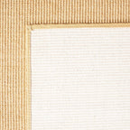 Martha Stewart x SAFAVIEH Area Rug Collection - 8' x 10', Natural Brown, Sisal & Jute, Farmhouse Style, Ideal for Living Room, Bedroom, Office, Dining Space (MSR9501A)