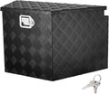 VEVOR Trailer Tongue Box, Heavy Duty Trailer Tongue Tool Box Storage Organizer with Lock & Keys, Utility Tool Chest for Pickup Truck Bed, RV, SUV, Off-Road Vehicle, Aluminum, 39" x 16.5" x 12", Black