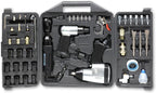 DYNAMIC POWER 50 Pieces Air Tool Kit. 1-1/2'' Impact Wrench, 1-3/8'' Ratchet Wrench, 5-Air Hammer w/Chisels, and other great tool accessories. D-W3-50K