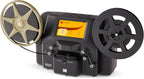 KODAK REELS 8mm & Super 8 Films Digitizer Converter with Big 5” Screen  Scanner Converts Film Frame by Frame to Digital MP4 Files for Viewing  Sharing & Saving on SD Card for 3” 4” 5” 7” and 9” Reels