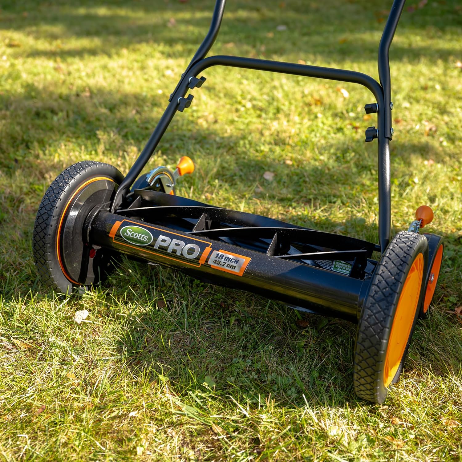 Scotts 716-18S 18-Inch 7-Blade Push Manual Reel Lawn Mower, Green