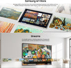 SAMSUNG 65-Inch Class QLED 4K LS03D The Frame Series Quantum HDR Smart TV w/Dolby Atmos  Art Mode  Anti-Reflection  Customizable Frame  Slim Fit Wall Mount with Alexa Built-in (QN65LS03D  2024 Model)