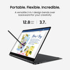 Samsung 16” Galaxy Book5 Pro 360 Copilot+ PC  AI Business Laptop  Windows 11 Pro  Intel Core Ultra 7 Processor 258V  3K AMOLED Touchscreen  32GB / 1TB  120HZ  2025 Model NP964QHA-KG2US  Gray