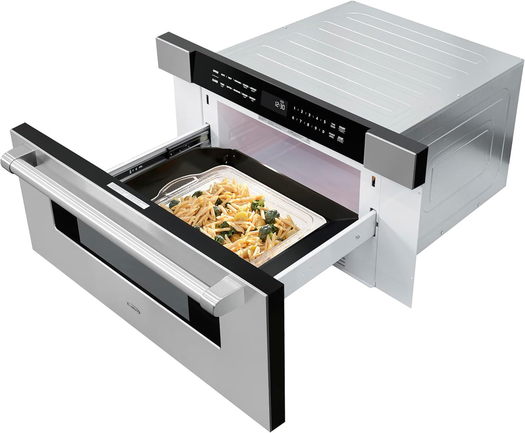 KoolMore 30 in. Microwave Drawer, 1.2 cu. ft. Capacity in Stainless-Steel (KM-MD30-SS)