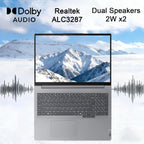 Lenovo ThinkBook 16 Gen 7 Business Laptop (16" FHD+ Anti-Glare  AMD Ryzen 5 7533HS (> i7-1255U)  16GB DDR5 RAM  512GB SSD)  Fingerprint Reader  Webcam  Ethernet  Wi-Fi 6  Win 11 Pro w/ Copilot  Grey