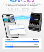 VIOFO A329S 4K 60FPS Dash Cam Front and Rear  4K+2K Dual Dash Camera for Cars  Power Saving Parking Mode  Wi-Fi 6 App Control  Dual STARVIS 2 Sensors  Supports up to 4TB SSD