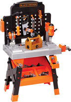 JAKKS Pacific Black+Decker Kids Workbench - Power Tools Workshop - Build Your Own Toy Tool Box – 75 Realistic Toy Tools and Accessories [Amazon Exclusive]