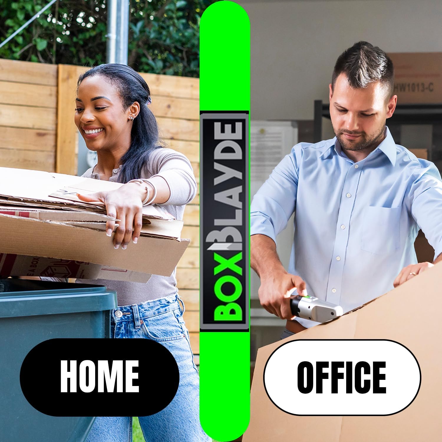 Premium Electric Cardboard Cutter - The Ultimate Tool for Effortless Box Cutting - Heavy Duty Power Box Cutter Ideal for Home, Office and Industrial Use.