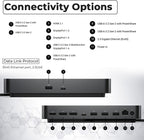 Dell Pro Smart Dock SD25 Bundle - 10Gbps  3 Year Warranty  Supports Dual/Triple Monitors & 4K Displays with 180W Power Supply  Anyhdd HDMI  DisplayPort  USB C Cable  Cloth - Docking Station