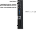 Dell Optiplex 3040 Micro Mini Desktop Computer PC, 6th Gen Core 3.20 GHz, 8GB RAM, 256GB SSD, WiFi, Bluetooth, Keyboard & Mouse, Windows 11 Pro (Renewed)