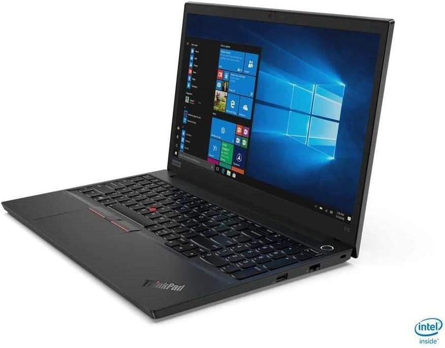 Lenovo ThinkPad E15 15.6” Full HD IPS 1920 x 1080 Laptop  Core i5-10210U  256 GB SSD  8GB Ram  Win 10 Pro 64-bit