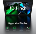 DigiLand Android 15 Tablet,10.1" Android Tablets with Octa-core Processor 6GB RAM+64GB ROM(Support Expand TF) 2MP Front/5MP Back Camera,6000 mAh Battery,2025 Android WiFi Tablet-Black (6+64GB)
