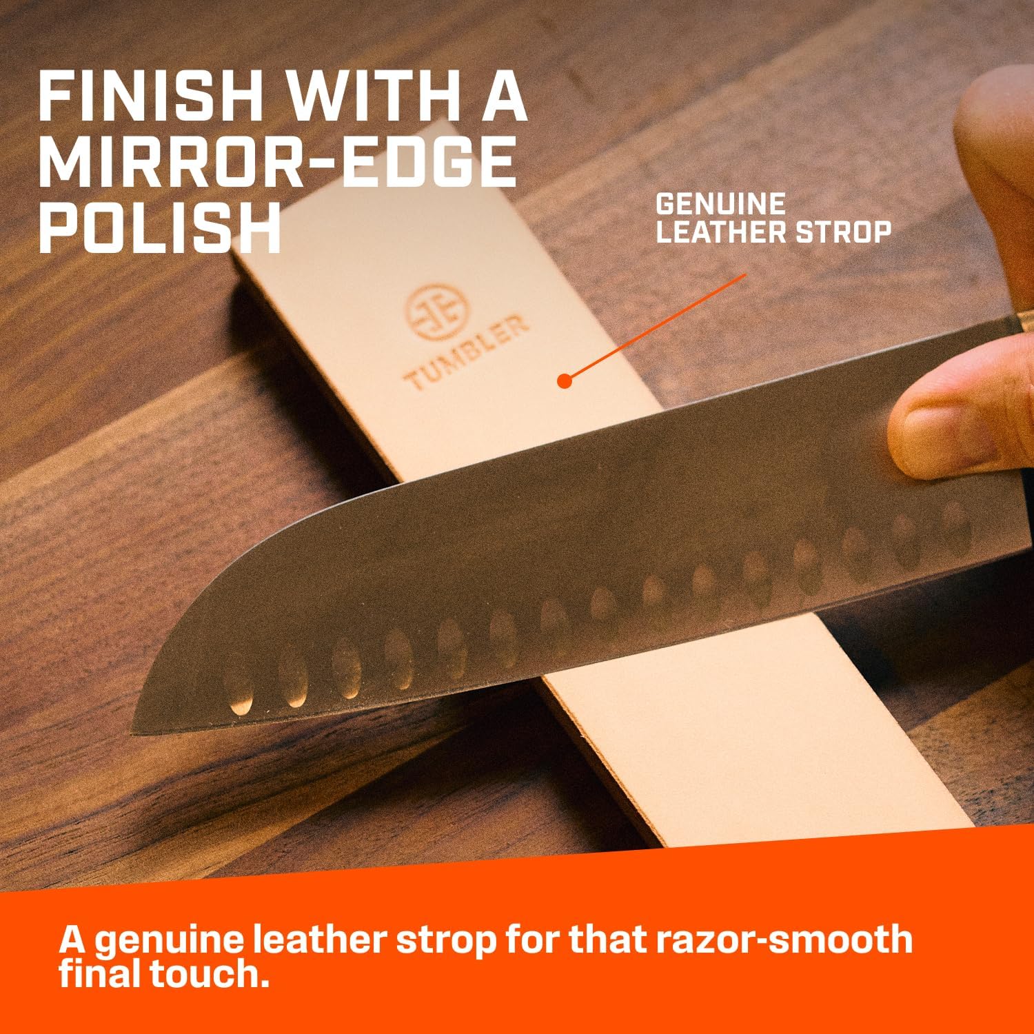 Tumbler Rolling Knife Sharpener Starter Set - Knife Sharpening Made Easy - Ultimate Gift for Father's Day