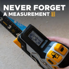 REEKON T1M Utility Digital Tape Measure 16ft (English) – Bluetooth Smart Measuring Tool, 1/32” Accuracy, Saves 1000+ Measurements, LCD Display, 150 Hour+ Battery Life & Rechargeable