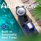 Aquastrong In/Above Ground Pool Pump High Flow Self Primming Swimming Pool Pump Lce Blue
