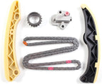 AUCERAMIC Timing Chain Kit with 2PCS Intake & Exhaust VVT Gear Sprocket Fit for 2011-2020 Hyundai Tucson Elantra Sonata Kia Rio Soul Forte Optima 1.6L