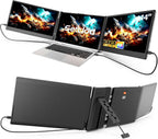 2025 Upgraded Laptop Screen Extender Portable  14" 1080P FHD IPS Screen  Monitor Extender for Laptop  Fit for 13-17"  Plug & Play Compatiable with Windows/Mac/Chrome/Android/Switch