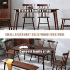 Dining Table Kitchen Table Dining Room Table Small Kitchen Table for Small Spaces Table Modern Home Furniture Dinner Table Rectangular (Dark Brown)