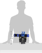Klein Tools 80006 Trim-Out Tool Kit, Made in USA, with Klein Hand Tools and a 4-Pocket Leather Pouch, 6-Piece