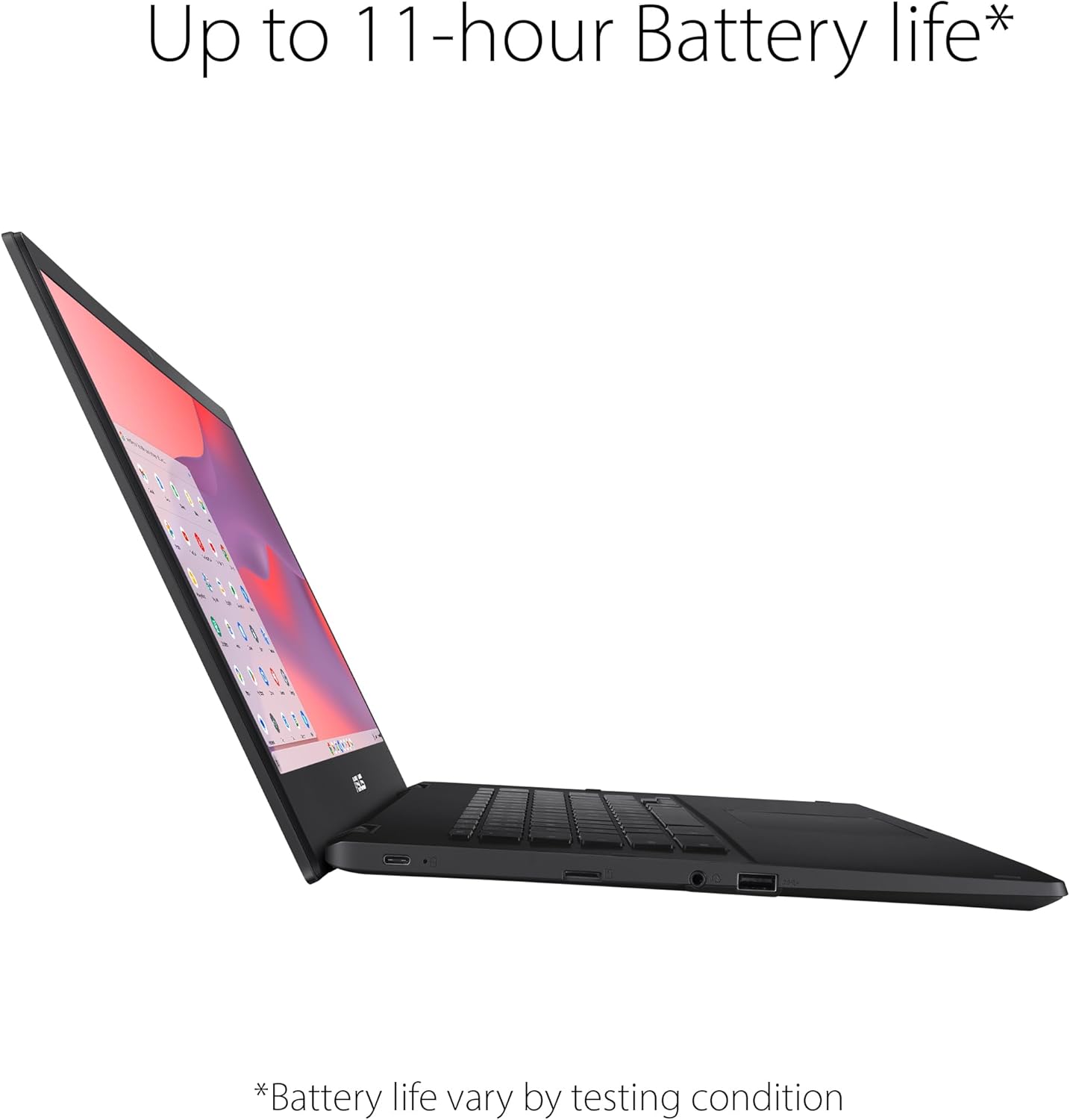 asus ASUS Chromebook CX1, 15.6/'' Full HD NanoEdge Display, Intel Celeron N3350 Processor, 64GB eMMC Storage, 4GB RAM, Spill-Resistant Keyboard, Chrome OS, Mineral Gray, CX1500CNA-WS44F (Renewed)