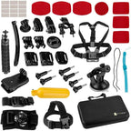 GoPro HERO13 Black Action Camera Bundle with 3 Enduro Batteries  Dual Charger  64GB microSD  Accessory Kit – 5.3K Ultra HD Video  HyperSmooth 6.0  Waterproof Adventure Camera