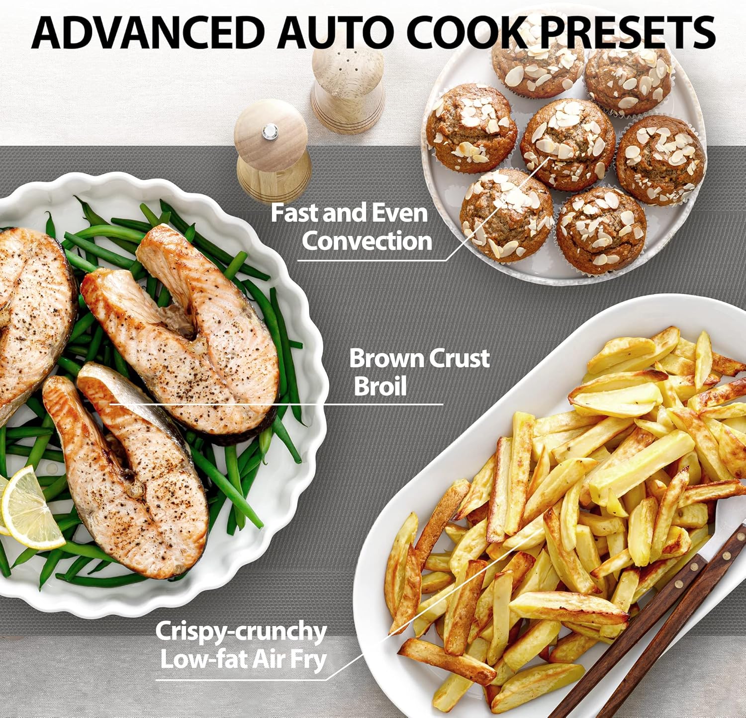TOSHIBA Air Fryer Combo 8-in-1 Countertop Microwave Oven, with Convection, Broil, Odor Removal Mode, 12.4" Position Memory Turntable, Child-Lock, 1.0 Cu.ft, Black Stainless Steel, ML2-EC10SA(BS)