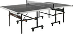 Inside Professional MDF Indoor Ping Pong Table with Quick Clamp Table Tennis Net and Post Set - 10 Minute Easy Assembly - Tournament Quality - Foldable with Single Player Playback Mode