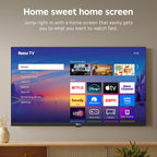 Roku Smart TV – 32-Inch Select Series, 720p HD TV – Roku TV with Voice Remote – Flat Screen LED Television with Wi-Fi for Streaming Live Local News, Sports, Family Entertainment