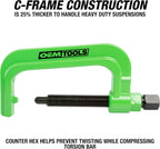 OEMTOOLS 37278 Torsion Bar Tool, Torsion Key Removal and Installation, Fits Heavy Duty Suspensions, E-Coated for Durability