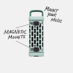 Turtlebox Ranger: Loud! Outdoor Portable Bluetooth 5.4 Speaker | Rugged  Waterproof  Ultra-Portable | Plays to 105db  Deep Bass  Shockproof  Unlimited Pairing for Full Stereo Experience  River Rock