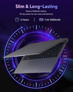 Laptop Computer 16GB RAM - Pentium 6500Y CPU (Beat N5095  Up to 3.4GHz)  Laptops with 256GB SSD  15.6 inch FHD IPS Screen  Type-C  USB 3.2  HDMI  Long Battery Life