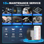 Ediag Elite KINGBOLEN Bluetooth OBD2 Scanner, Lifetime NO Cost Update Bidirectional Scan Tool for iOS & Android, Wireless Full System Car Diagnostic Scanner, 15+ Reset Service, CANFD, FCA AutoAuth