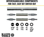 Klein Tools 80152 Electrician's Tool Set, Made in USA, with Pliers, Magnetic Screwdriver, NCVT, Wire Stripper and Tradesman Pro Tool Pouch, 5-Piece