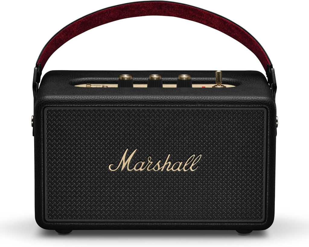 Marshall Kilburn III Portable Bluetooth Speaker - Black & Brass