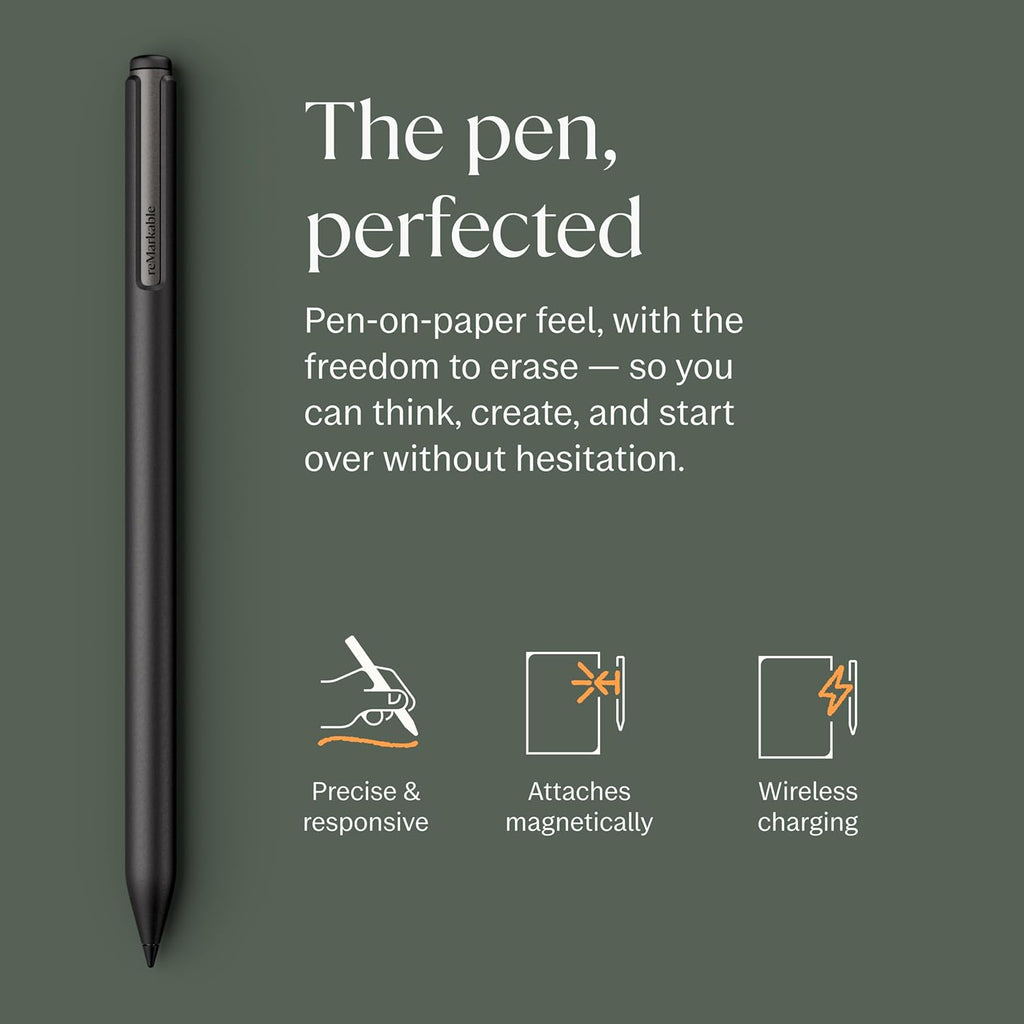 reMarkable Paper Pro Bundle – Includes 11.8” reMarkable Paper Tablet  and Marker Plus Pen with Eraser
