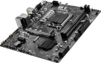 MSI PRO H610M-G DDR4 Motherboard (12th/13th/14th Gen Intel Core, LGA 1700 Socket, DDR4, PCIe 4, SATA 6Gb/s, 1Gbps LAN, M.2 Slots, USB 3.2, mATX)