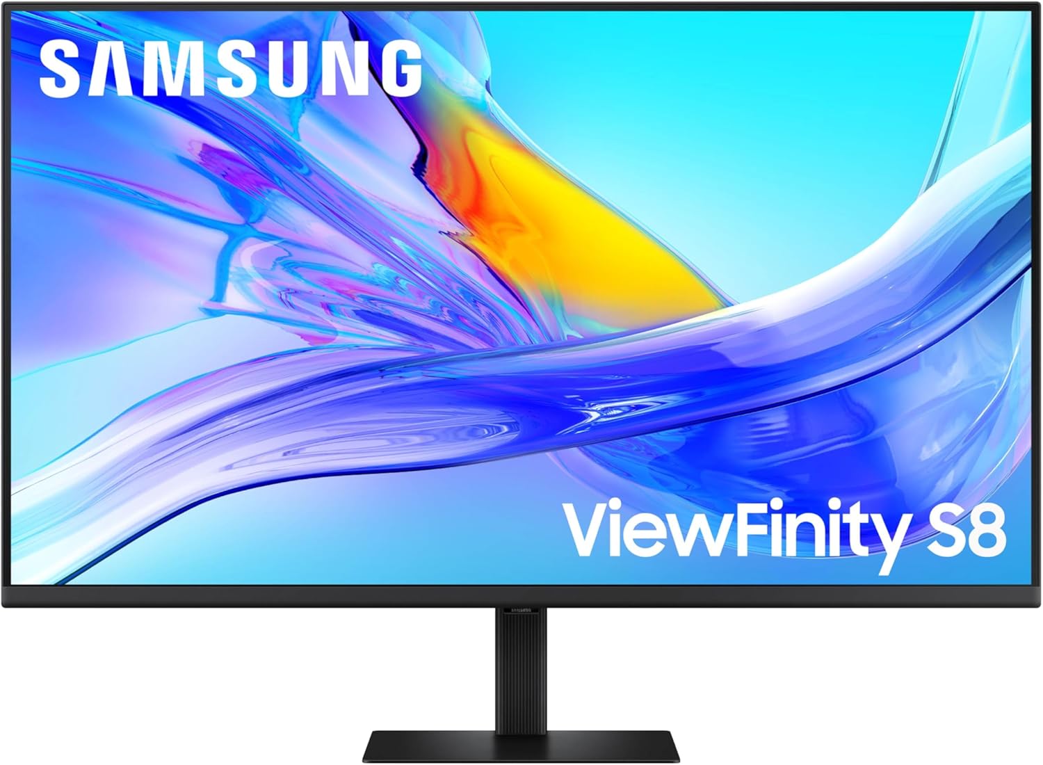 Samsung 37” ViewFinity S8 (S80UD) 4K UHD HDR10 High Resolution Monitor with USB-C and Ergonomic Design  Built-in KVM Switch  Intelligent Eye Care  LS37D800UANXZA  2025