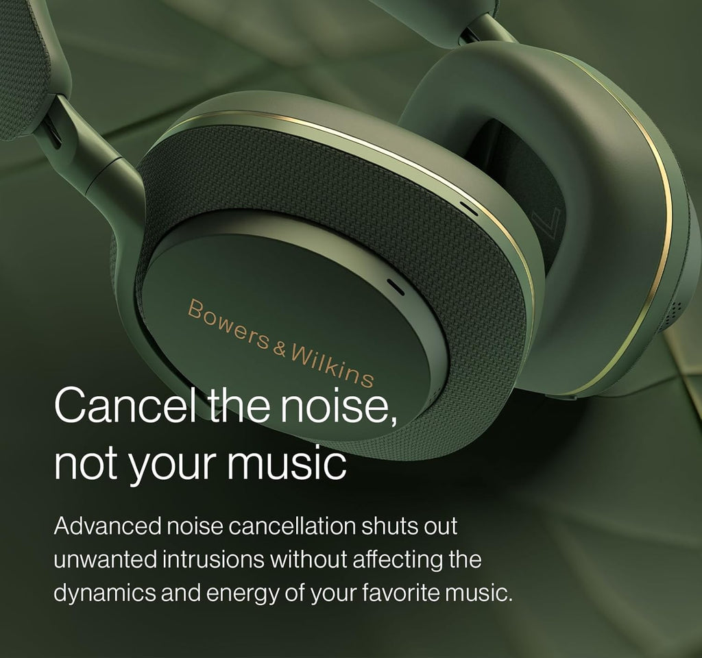 Bowers & Wilkins Px7 S2e Bluetooth Headphones Over Ear  Enhanced Noise Cancellation & Transparency Mode  Crystal-Clear Calls  30-Hour Playback  Anthracite Black  Over-Ear Headphones