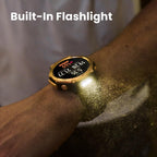 Amazfit T-Rex 3 Pro Outdoor Smart Watch 48mm Sapphire AMOLED Display  Ti Bezel  Dual Band GPS  Offline Maps  25 Days Battery  Built-in Flashlight  10 ATM  180+ Sports Mode for Android & iPhone  Black