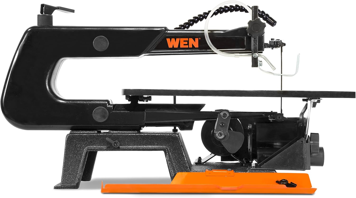 WEN Variable Speed Scroll Saw, 16-Inch with Work Light and Easy Access Blade Changes (3923)