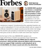 Edifier S880DB MKII Hi-Fi Bookshelf Speakers  Premium 2.0 Active Speaker System  88W RMS  Hi-Res Audio with LDAC  Bluetooth/USB-C/Optical/Coaxial/RCA Input  Subwoofer Output  Dark Wood