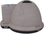 Petmate Indigo Dog House (Igloo Dog House, Made in USA with 90% Recycled Materials, All-Weather Protection Pet Shelter) for XL Dogs -90 to 125 pounds, Made in USA