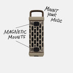 Turtlebox Ranger: Loud! Outdoor Portable Bluetooth 5.4 Speaker | Rugged  Waterproof  Ultra-Portable | Plays to 105db  Deep Bass  Shockproof  Unlimited Pairing for Full Stereo Experience  Tan