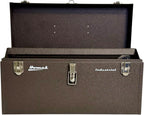 Homak 20-Inch Industrial Steel Toolbox, Brown Wrinkle Powder Coat, BW00200200