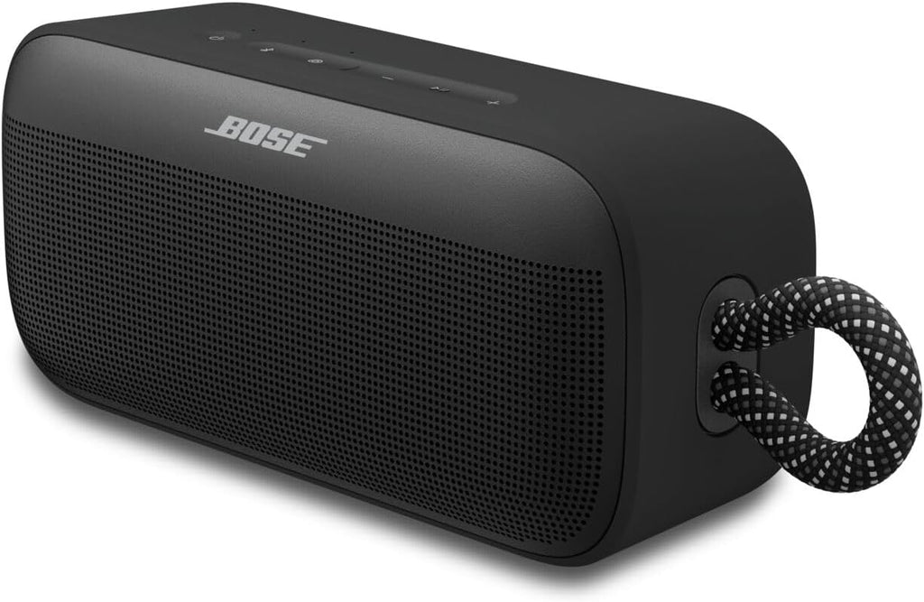 Bose SoundLink Plus Portable Bluetooth Speaker  Wireless Outdoor Speaker  Up to 20 Hours Battery Life  Waterproof and Dustproof  Black