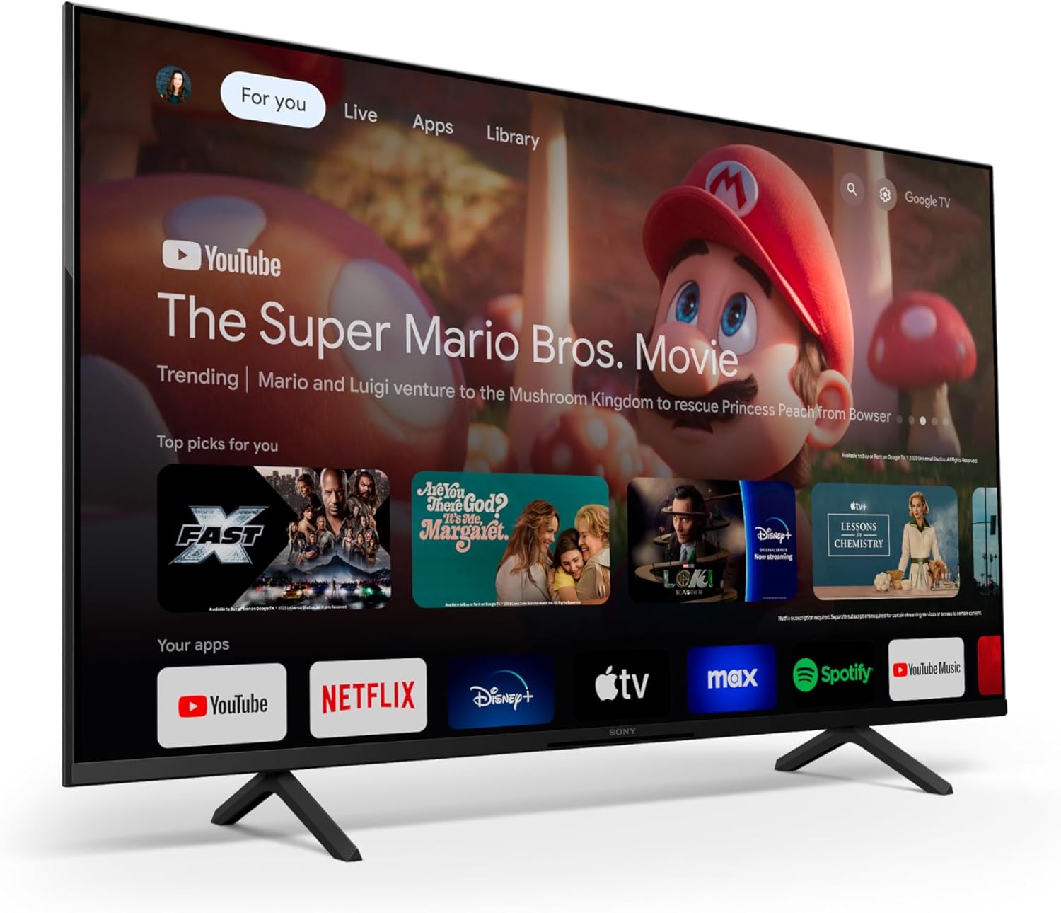 Sony - 55" Class BRAVIA 3 LED 4K UHD Smart Google TV (2024) - K55S30C