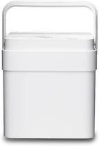 Midea Cube 50 Pint Dehumidifier for Basement and Rooms at Home for up to 4,500 Sq. Ft., Smart Control, Compatible with Alexa (White), Drain Hose Included